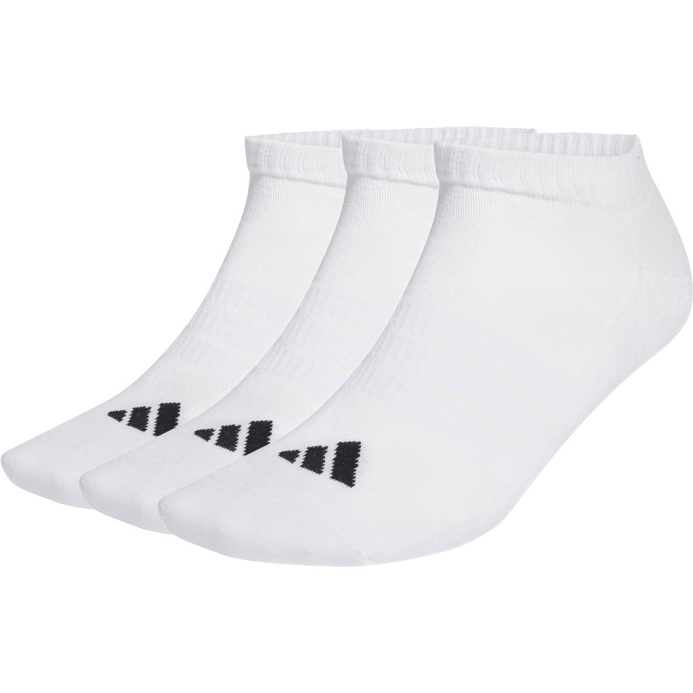 adidas - Gepolsterte Essentials Low Cut Socken 3er-Pack weiß