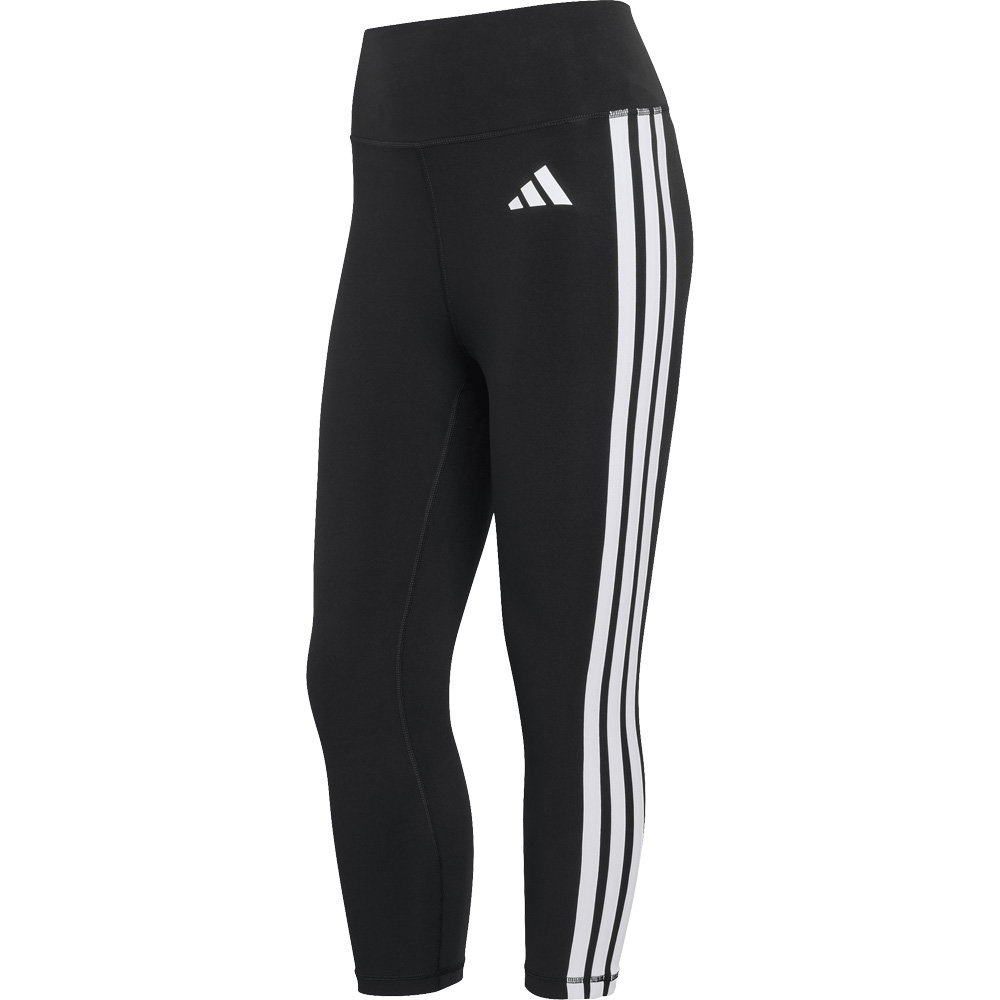 adidas - Optime Essentials Workout 3-Streifen 3/4 Leggings Damen schwarz