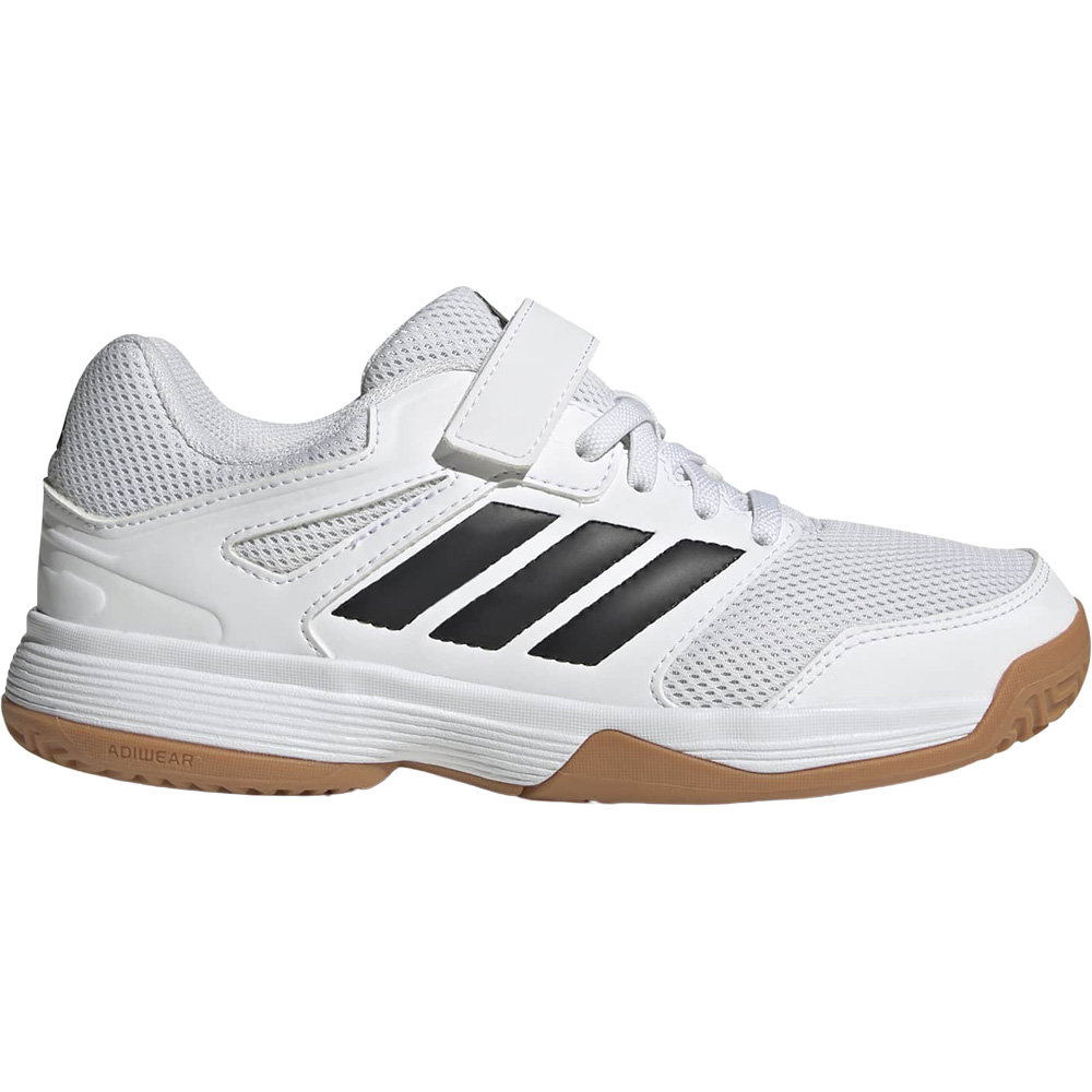adidas - Speedcourt Velcro Hallenschuhe Kinder cloud white
