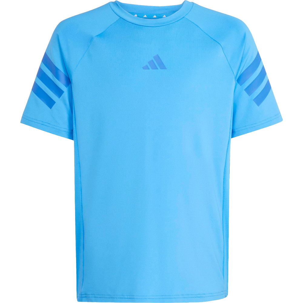 adidas - Sport Icons 3-Streifen T-Shirt Kinder lucid ray blue