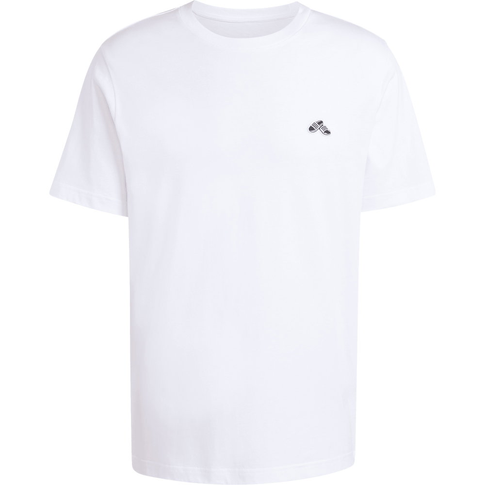 adidas - Summer Slide Trim Graphic T-Shirt Herren weiß