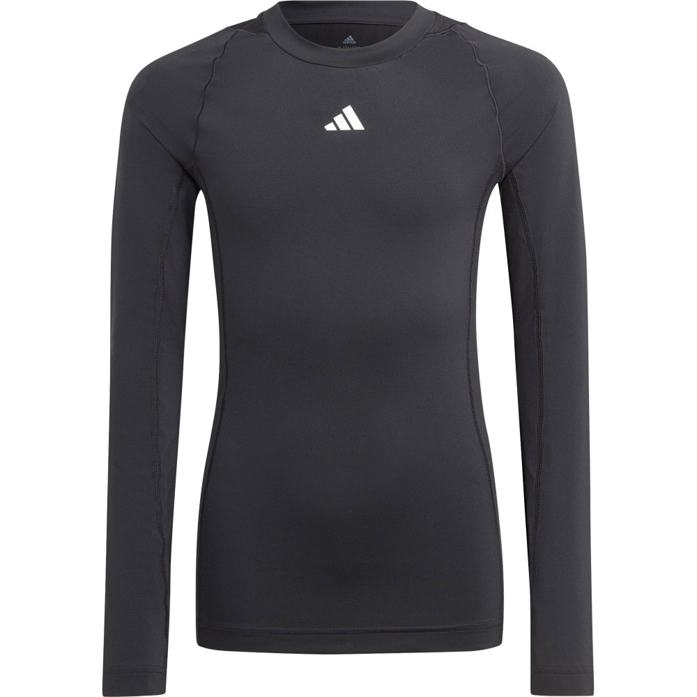 adidas - Techfit AEROREADY Long Sleeve Base Layer Jungen schwarz