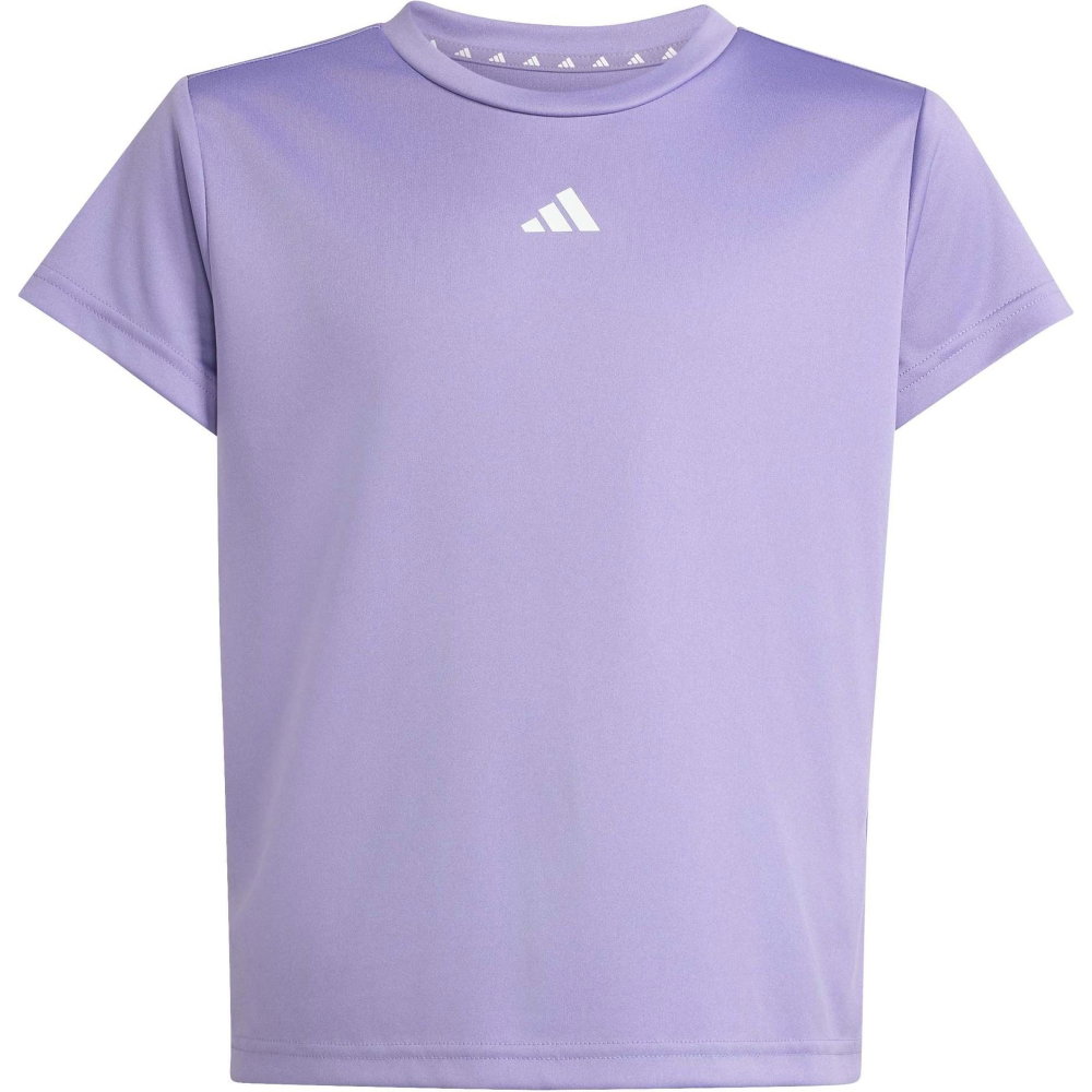 adidas - Train Essentials Regular Fit Logo Training T-Shirt Kinder lila