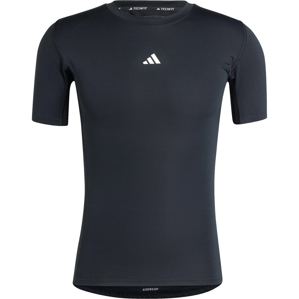adidas - Techfit Compression Training T-Shirt Herren schwarz