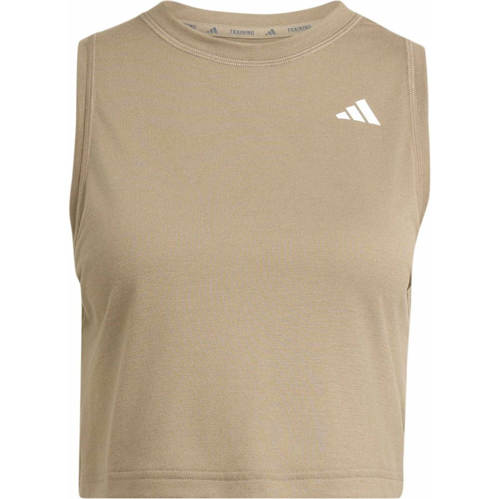 adidas - Workout Essentials Boxy Tanktop Damen beige