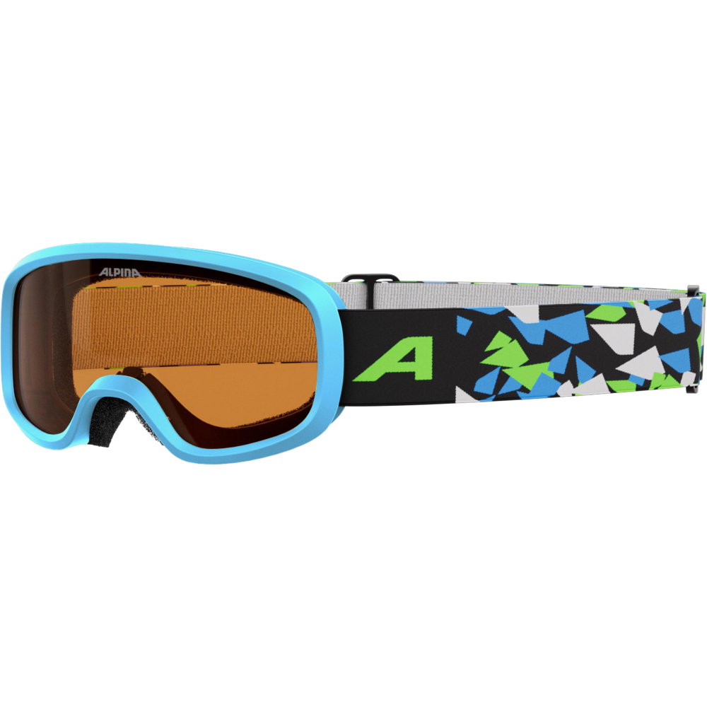 Alpina - Carvy 3.0 Skibrille Kinder blue matt