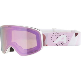 Alpina - Fernie Q-Lite Skibrille Kinder white matt