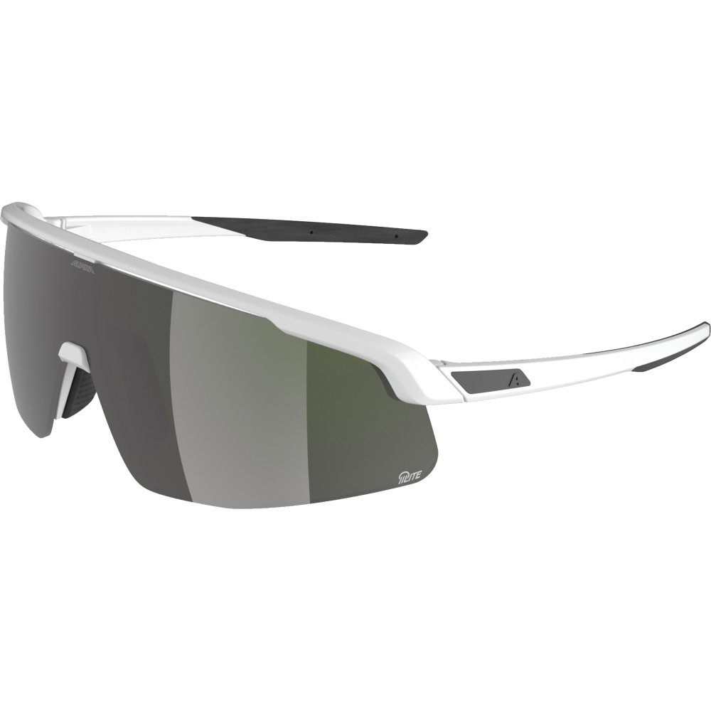 Alpina - Turbo Pro S Q-Lite Sportbrille white gloss