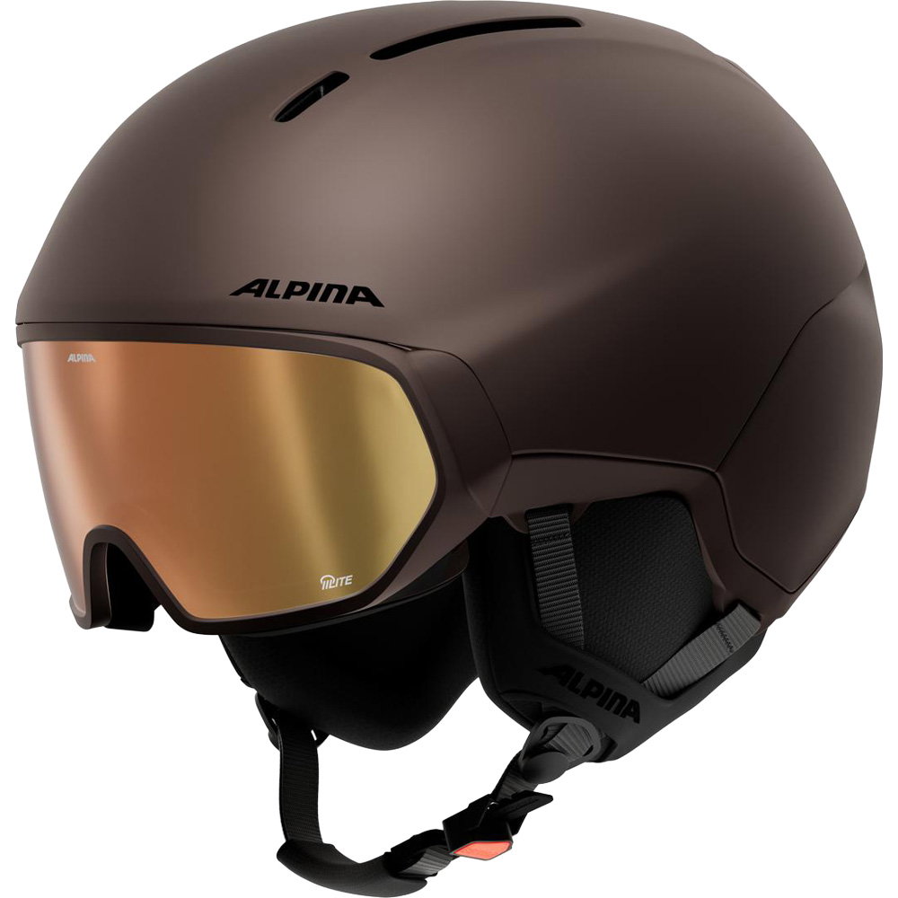 Alpina - Vizzard Q-Lite Visierhelm ox brown matt