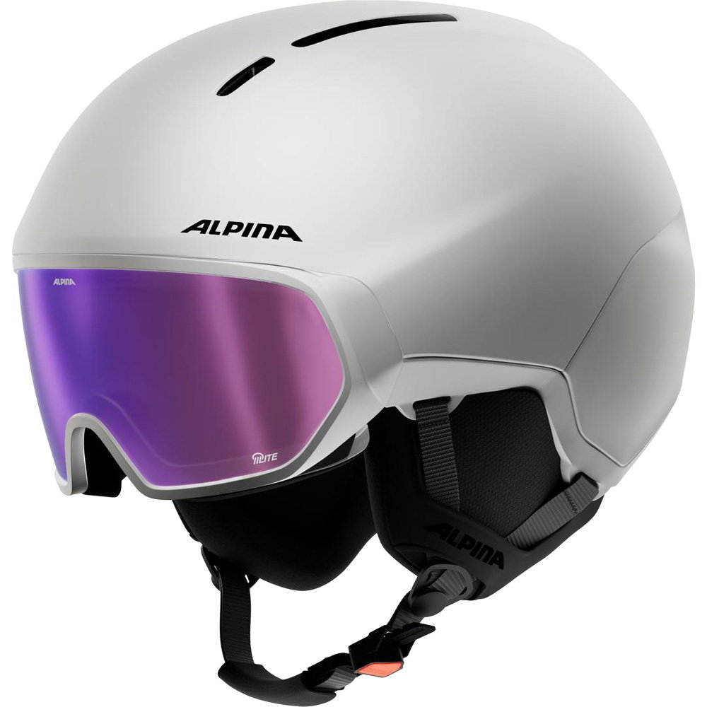 Alpina - Vizzard Q-Lite Visierhelm white matt