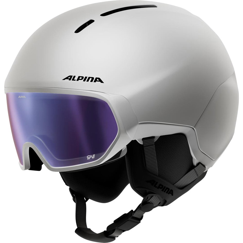 Alpina - Vizzard QV Visirhelm white matt