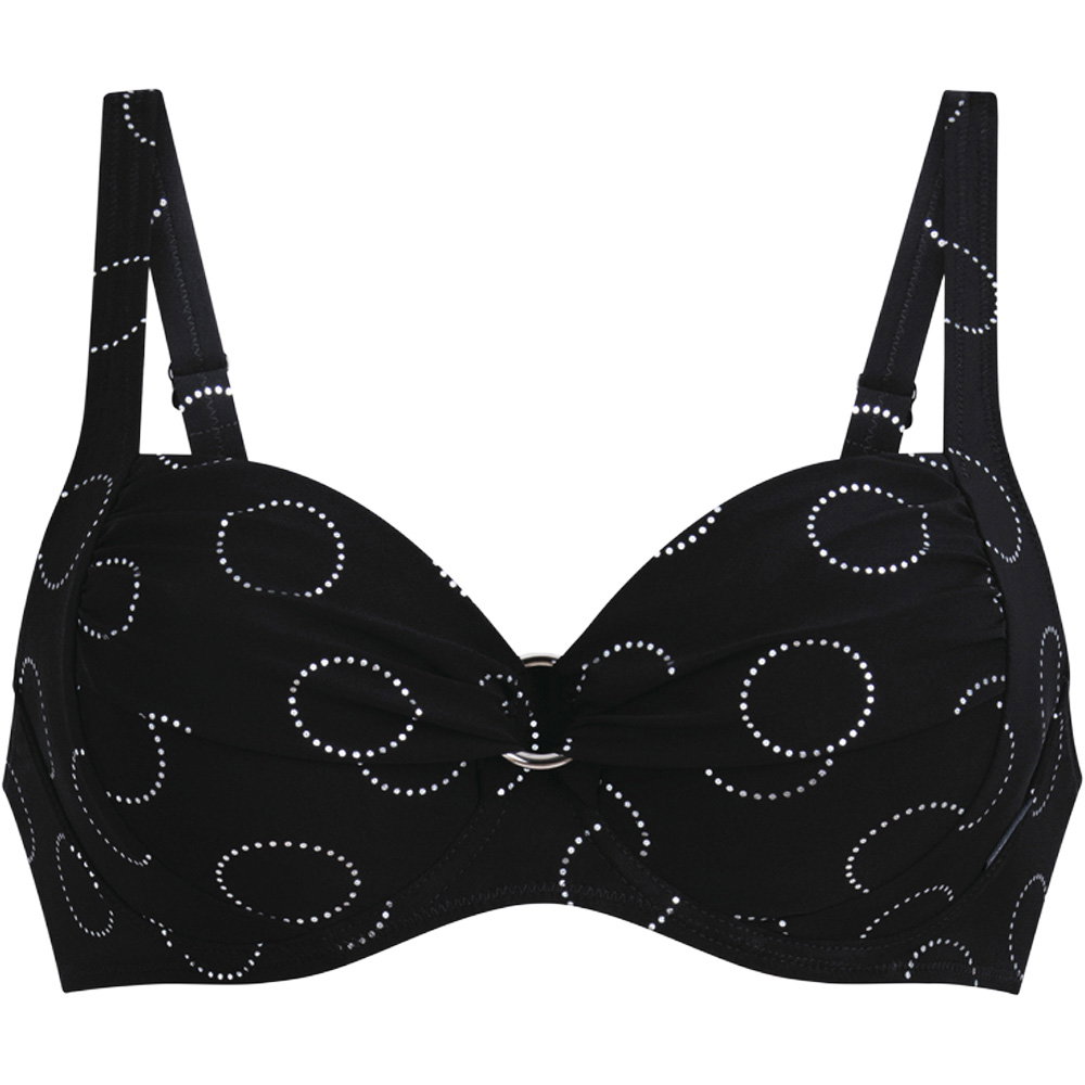 Anita - Elna Bikini Top Damen schwarz