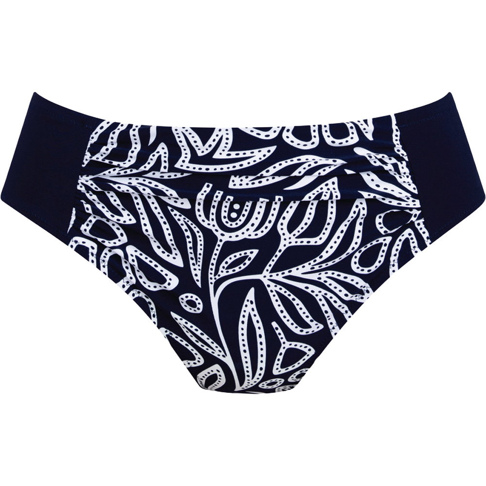 Anita - Mea Bikini Hose Damen marine-weiß