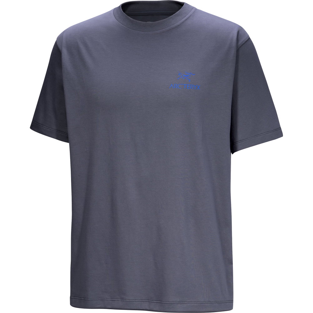 Arc'teryx - Kragg SL Cotton Bird Word T-Shirt Herren dark stratus
