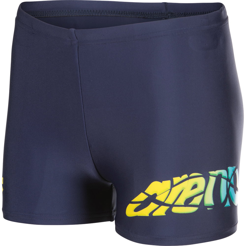 Arena - Lettering Badehose Jungen navy