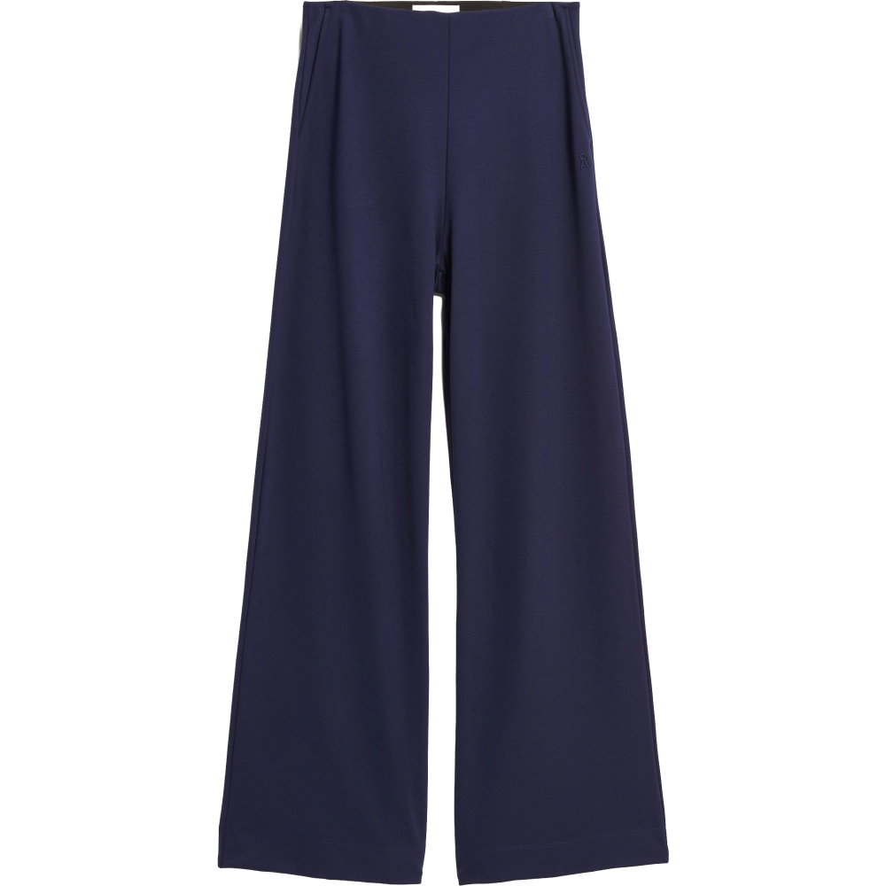 Armedangels - Basic Jersey Wide Leg Pant Hose Damen tinted navy