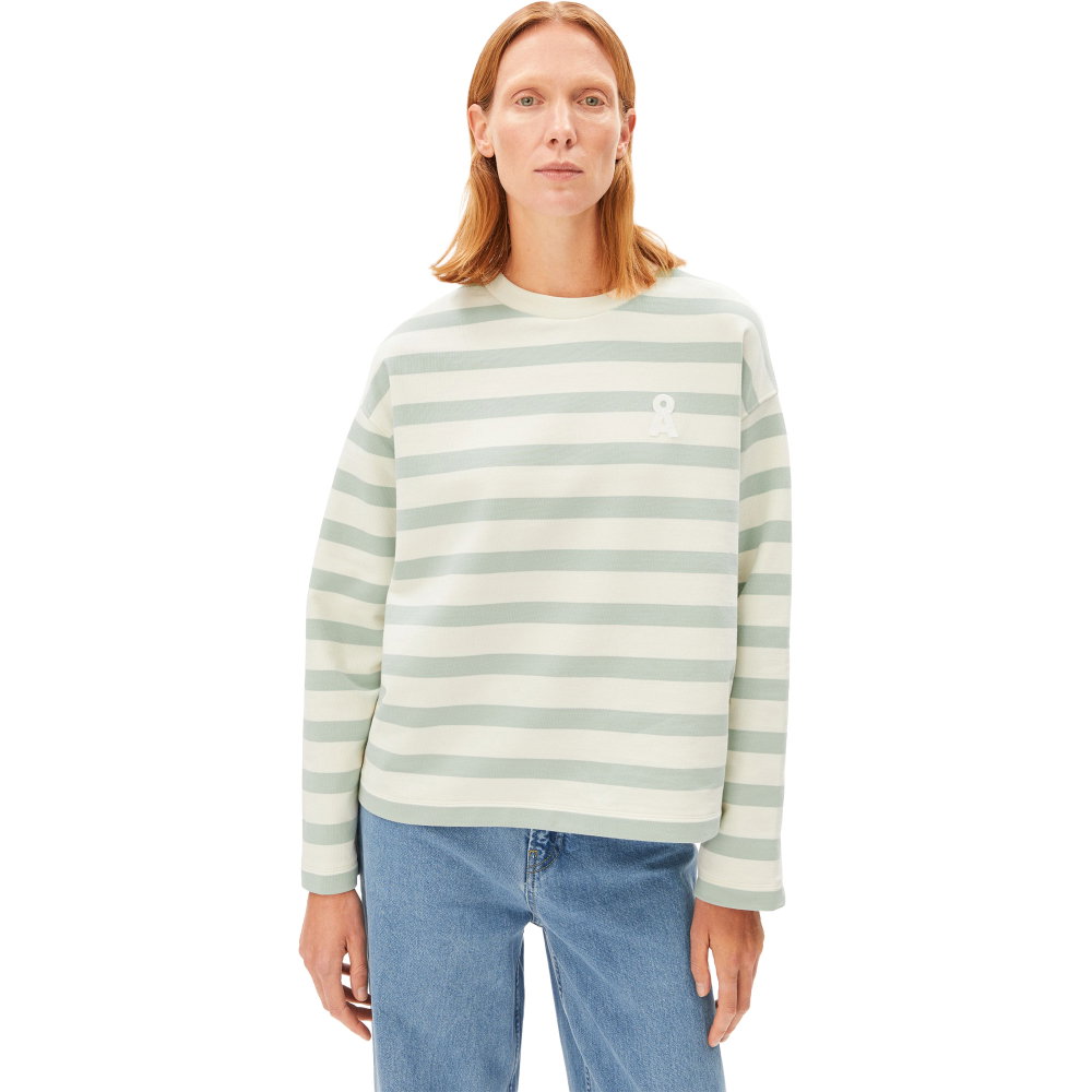 Armedangels - Frankaa Bold Iconic Å Sweatshirt Damen undyed