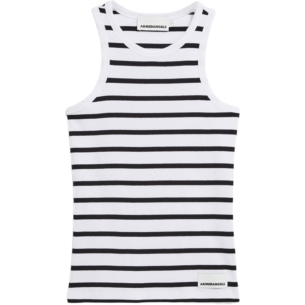 Armedangels - Kanitaa Stripes Tanktop Damen weiß