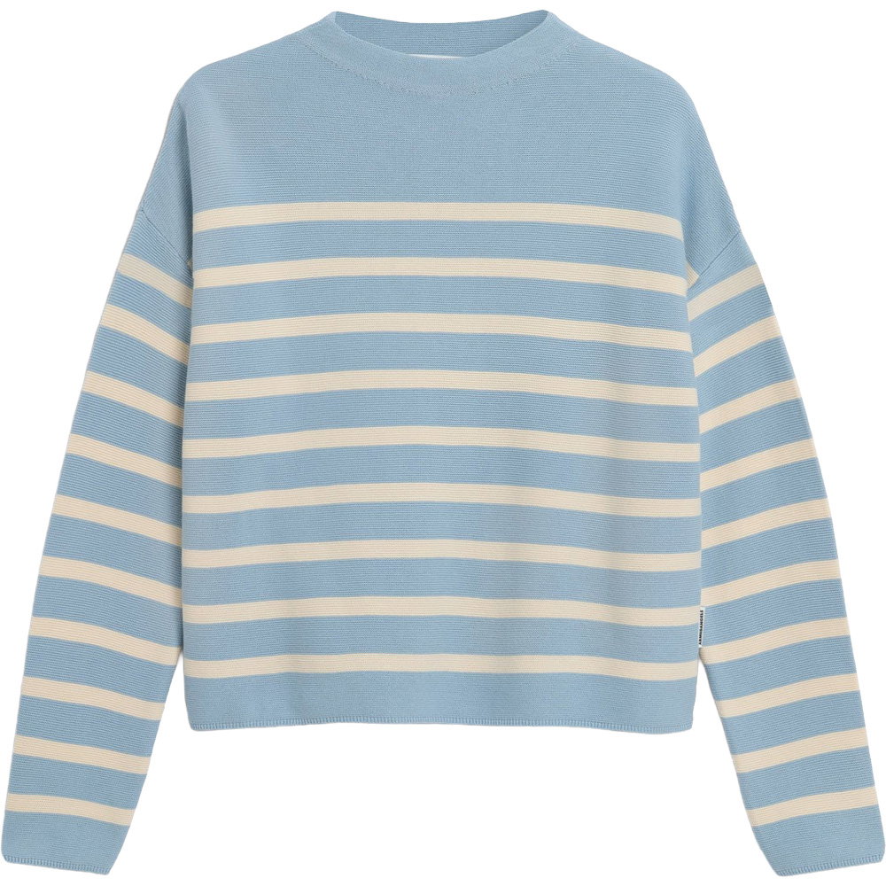 Armedangels - Merinaa Stripes Knit Pullover Damen blue glow