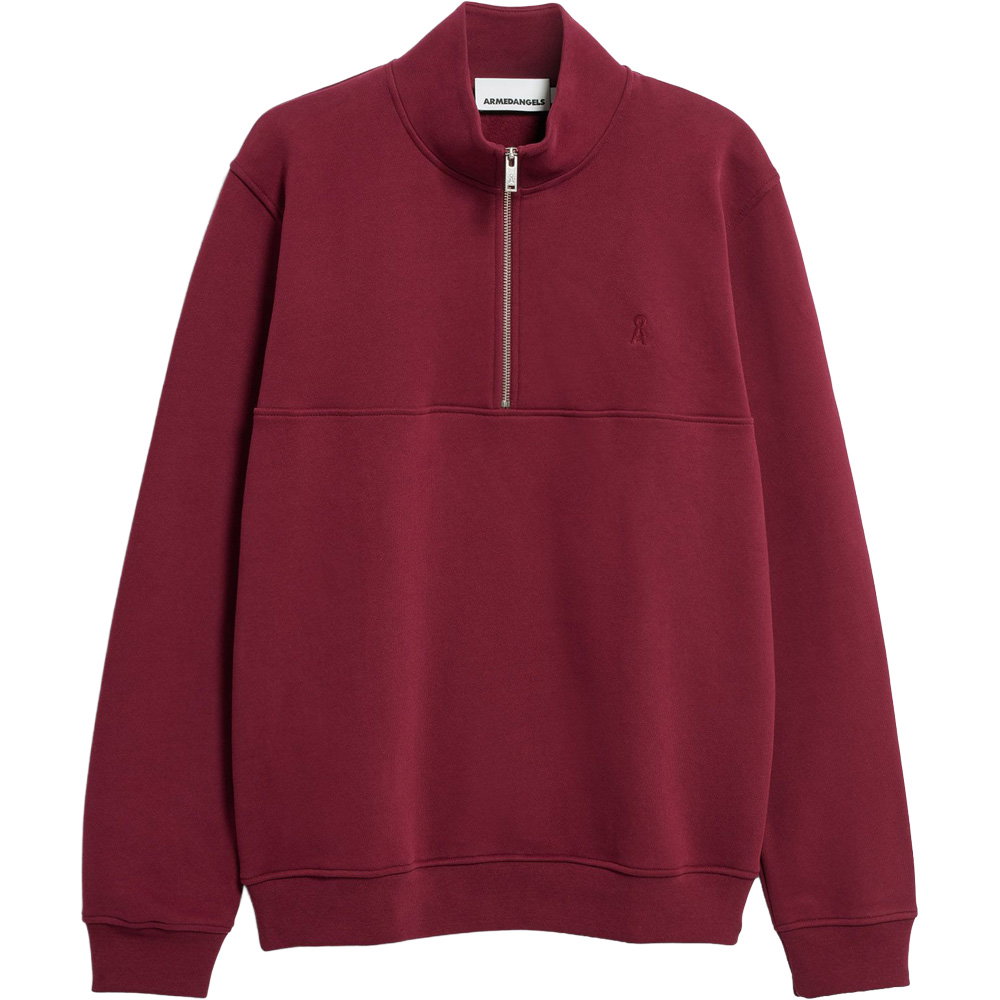 Armedangels - Waarlo Fleece Sweatshirt Herren velvet red