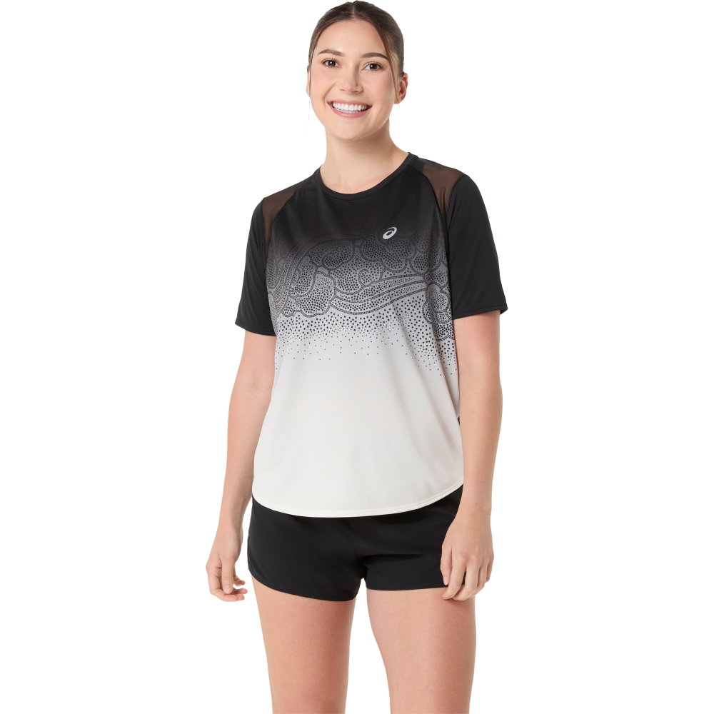ASICS - Road Fade T-Shirt Damen performance black