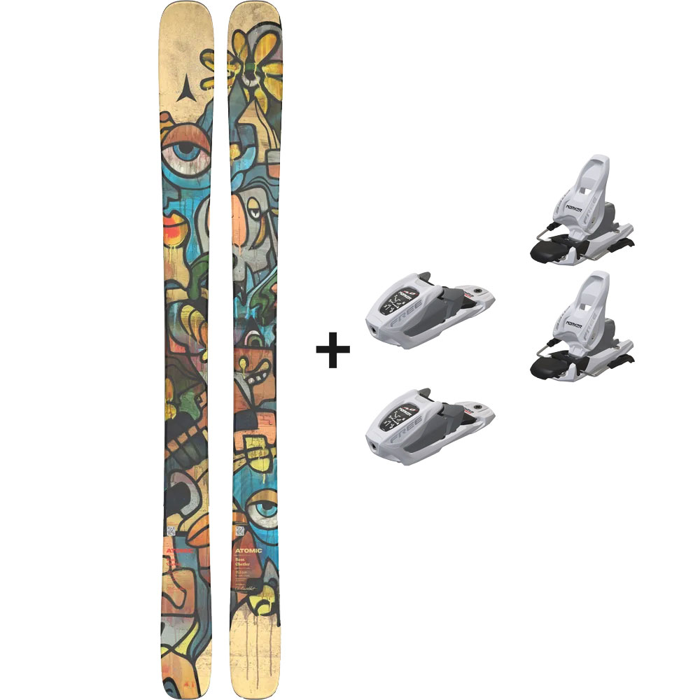 Atomic - Bent Chetler Mini 25/26 Kinder-Freeski inkl. Marker Free 7 Bindung