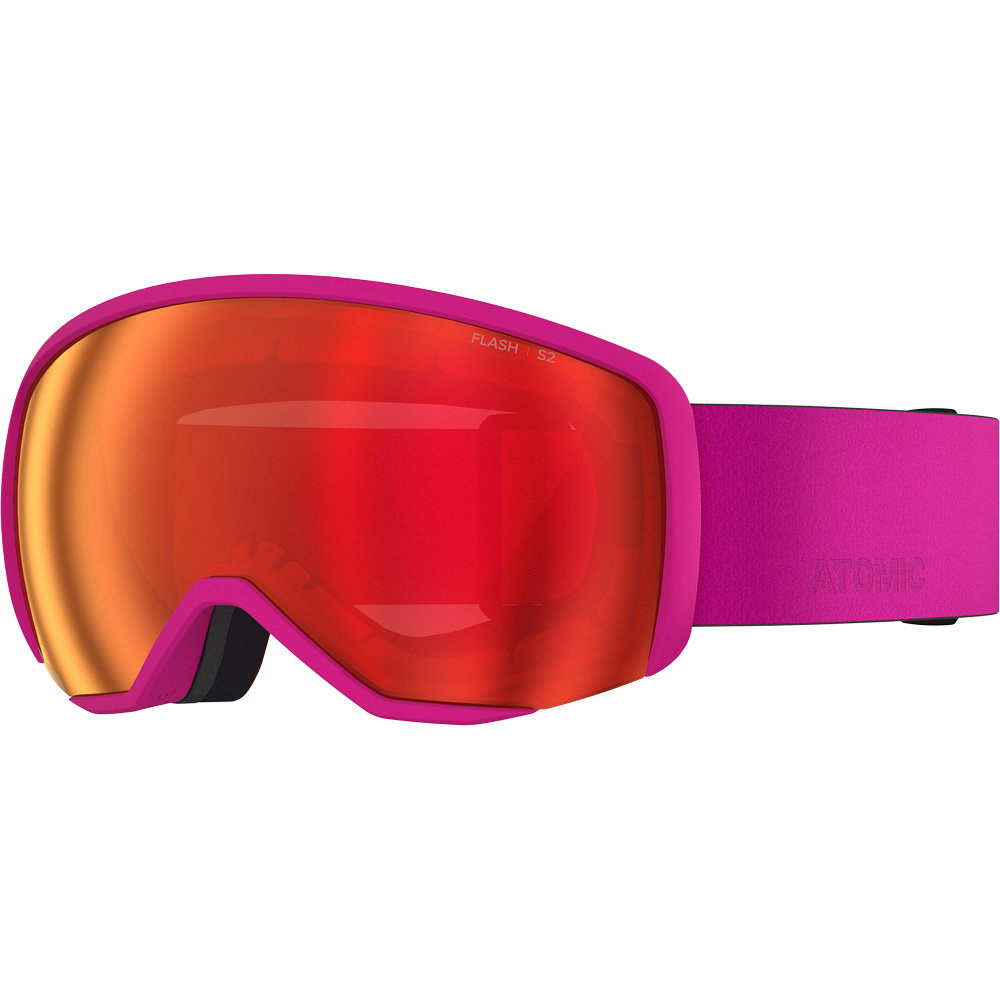 Atomic - Revent JR S Flash Skibrille Kinder pink
