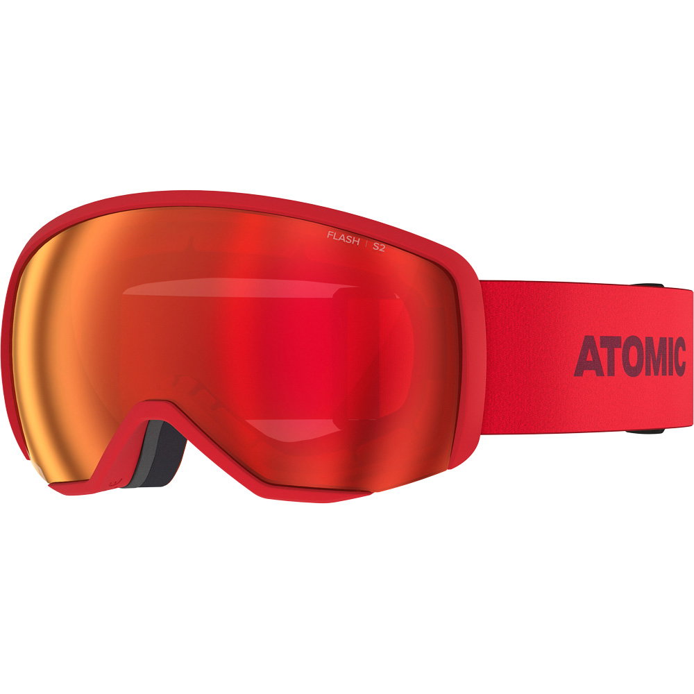 Atomic - Revent JR S Flash Skibrille Kinder rot