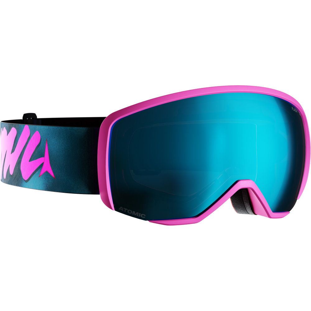 Atomic - Revent JR S Flash Skibrille Kinder graphic/pink
