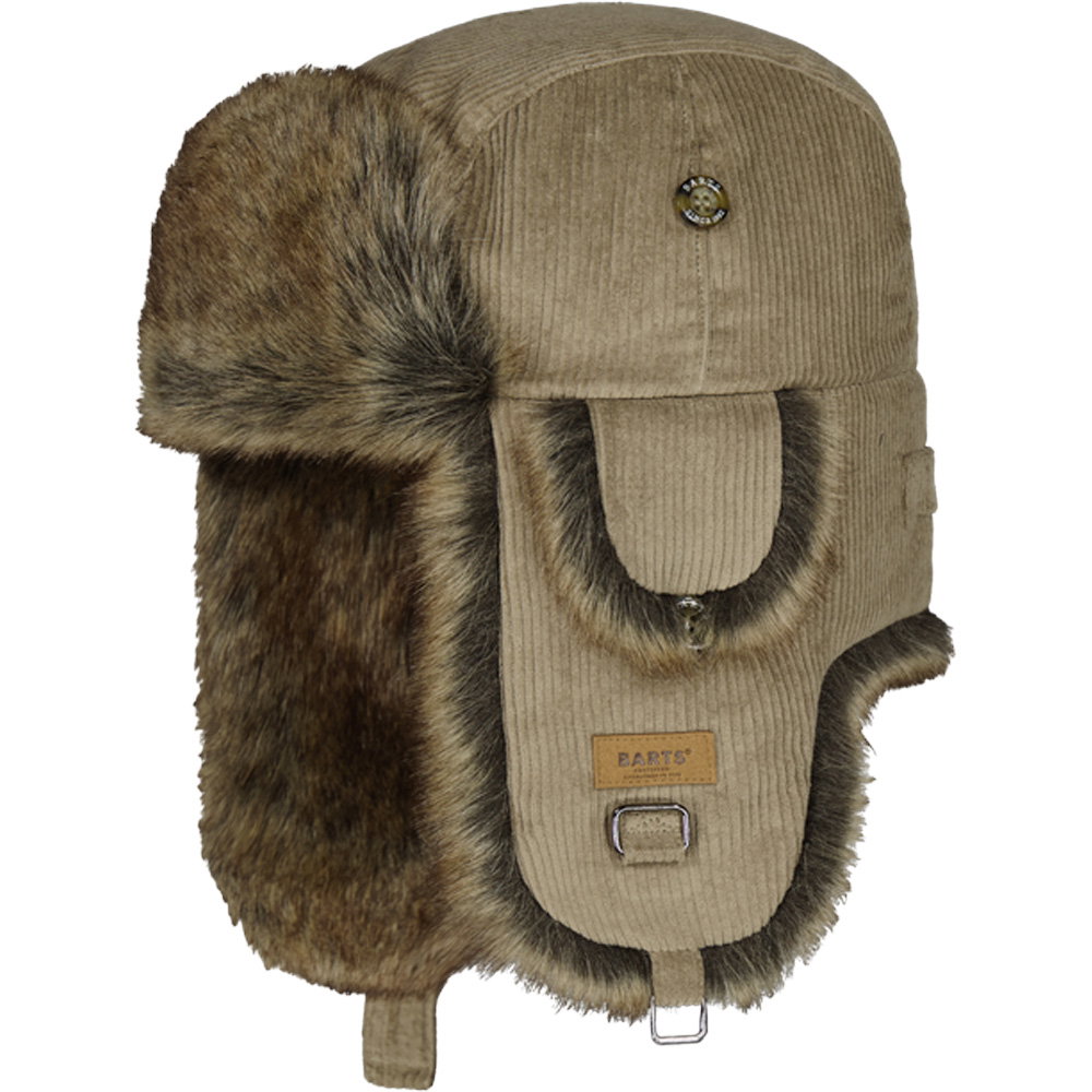 Barts - Rib Fliegermütze Damen sand