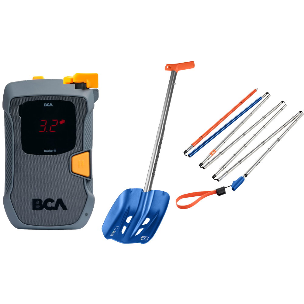 BCA - Tracker S LVS-Gerät mit Beast Lawinenschaufel & Alu 240 Light Sonde