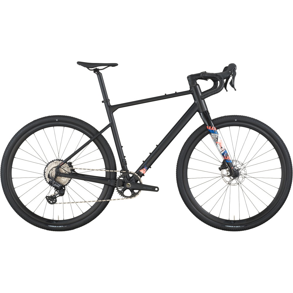 Gravel Bike Grandurance 20 Shimano Grx 12v 700mm Schwarz