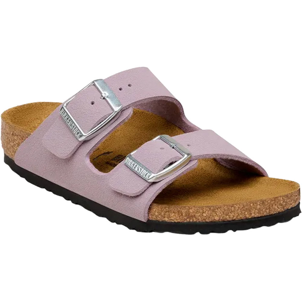 Birkenstock - Arizona Birko-Flor® Nubuck Sandalen Kinder faded purple