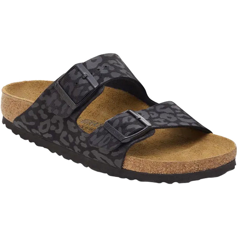 Birkenstock - Arizona Synthetics Sandalen Damen leo black