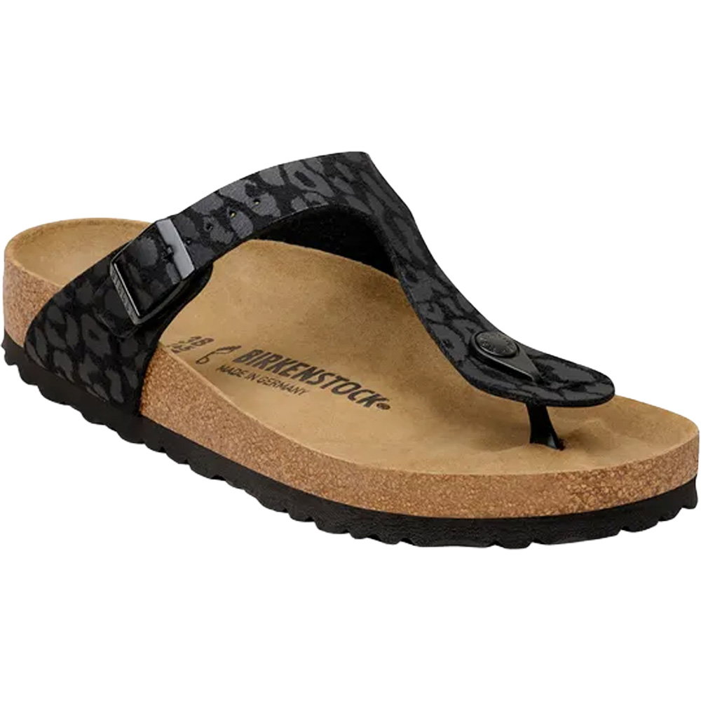 Birkenstock - Gizeh Synthetics Sandalen Damen leo black