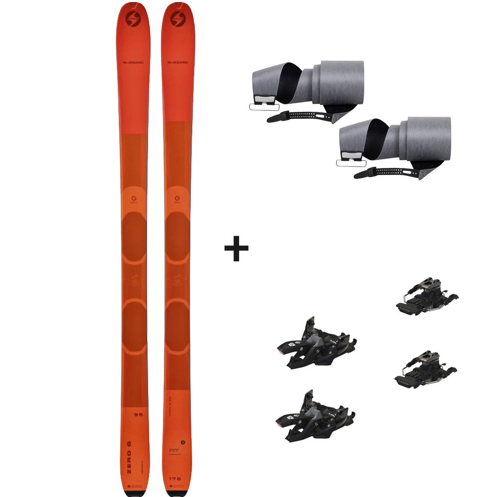 Blizzard - Zero G 95 24/25 Tourenski Komplettset & Marker Bindung & Felle