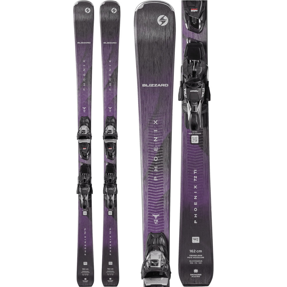 Blizzard - Phonix 72 TI 26/27 Ski Damen inkl. TP 11 Light Demo W GripWalk® Bindung