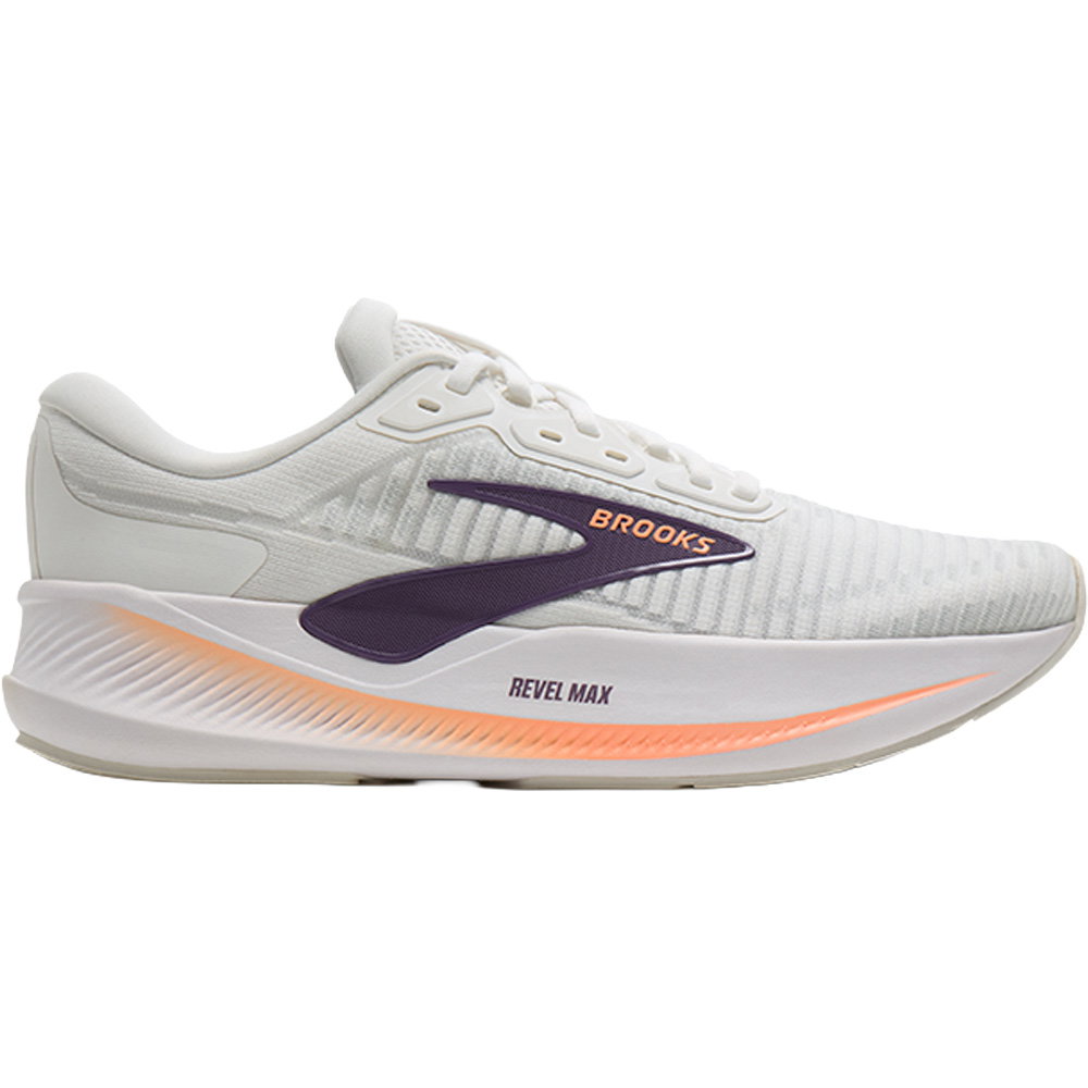 Brooks - Revel Max Laufschuhe Damen bright white