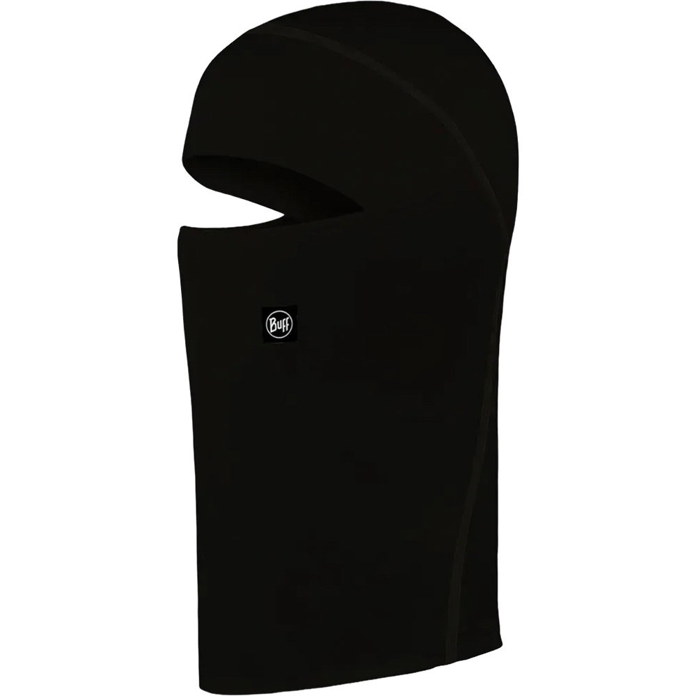 BUFF® - Merino Midweight Hinged Sturmhaube solid black