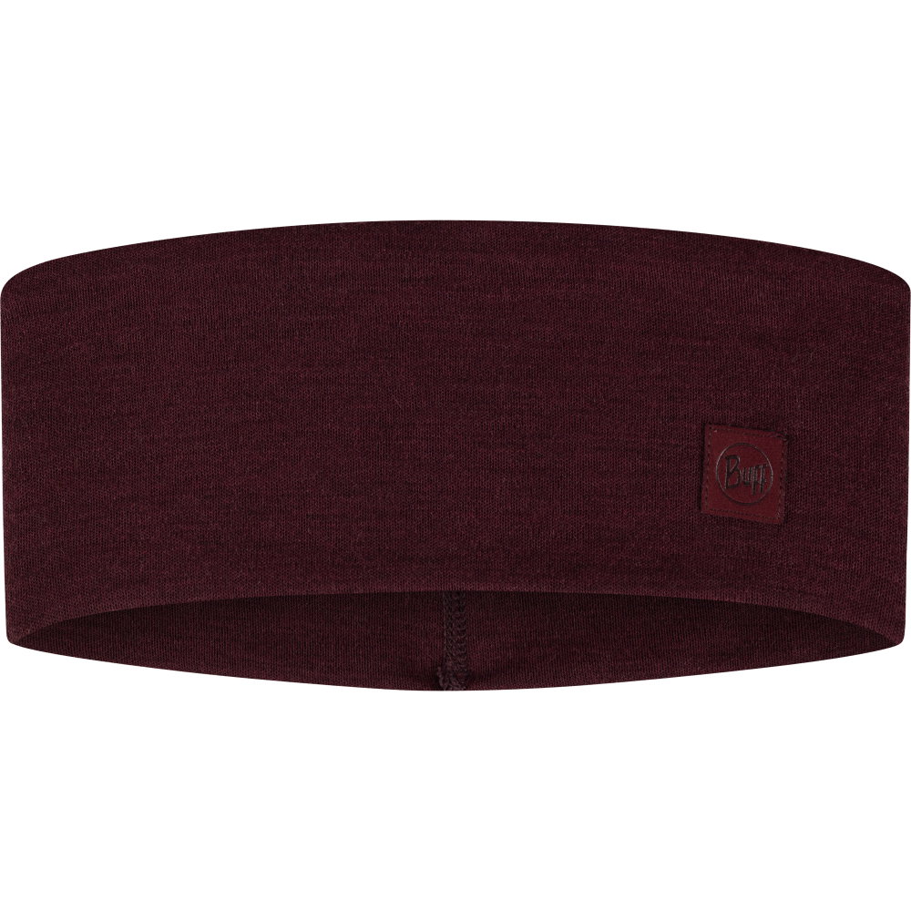 BUFF® - Merino Wide Stirnband solid garnet