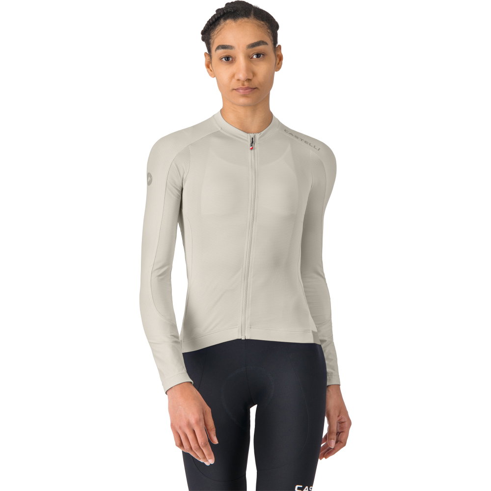 Castelli - Espresso 2 Langarm Radtrikot Damen silver moon