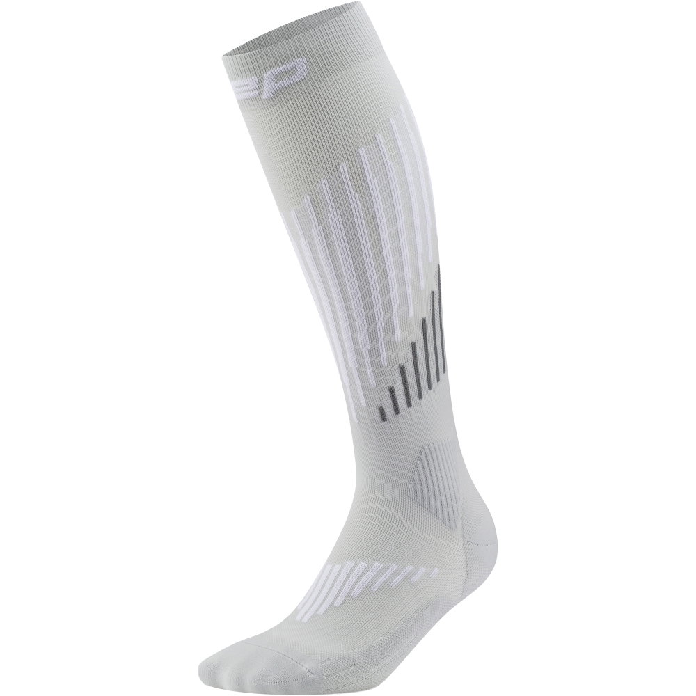 CEP - Ski Touring Merino Tall 3.0 Kompressions Socken Damen grau