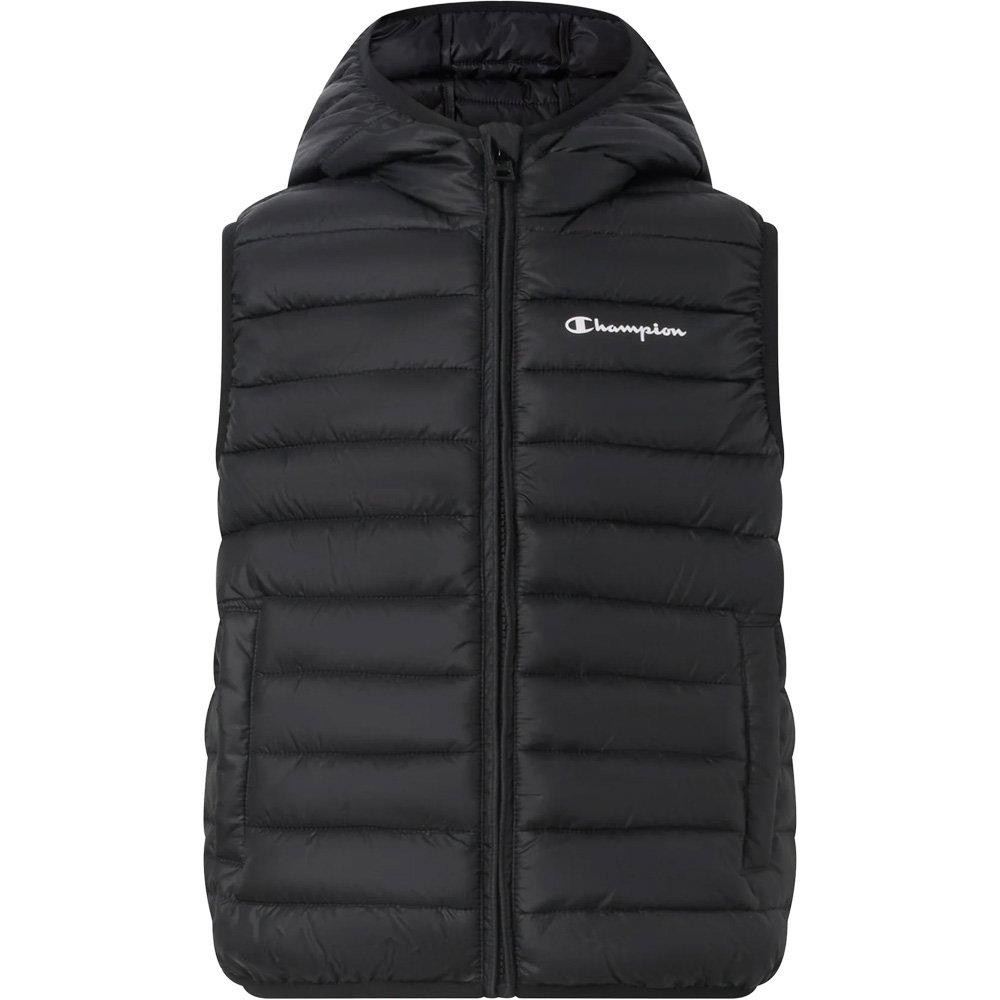Champion - Hooded Weste Kinder schwarz