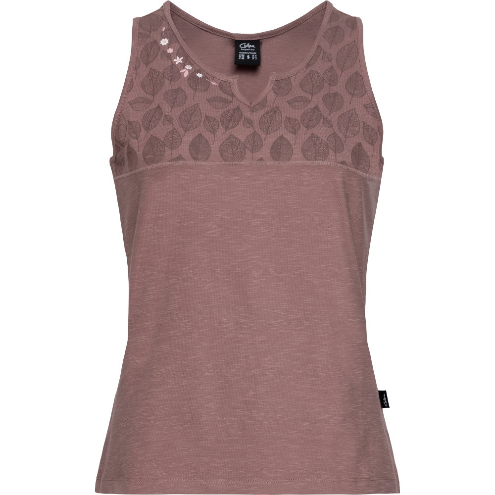 Chillaz - Korfu Leaves Tanktop Damen wine