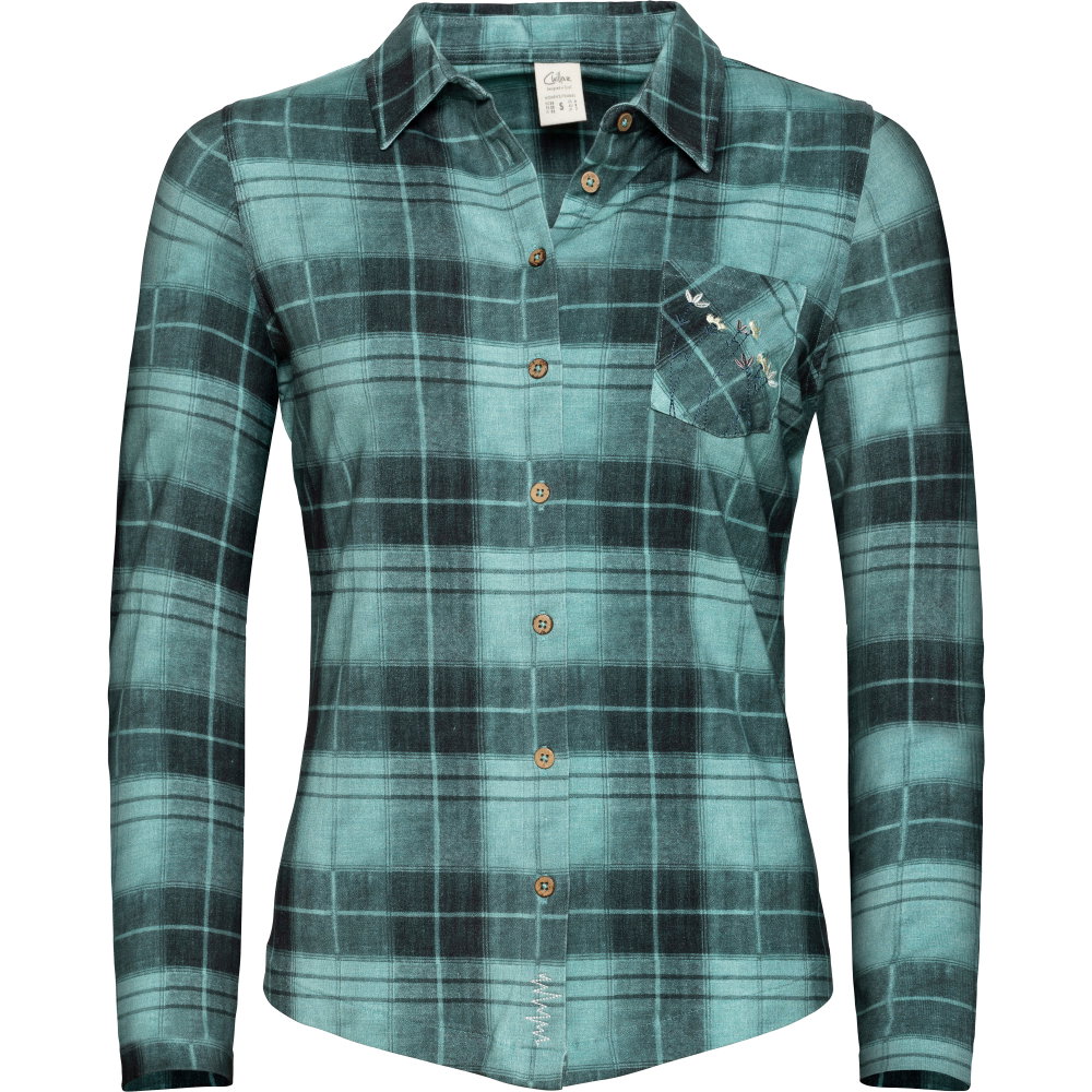 Chillaz - Similaun 2.0 Flower Pocket Hemd Damen mint