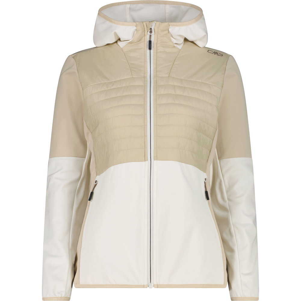 CMP - Fix Hood Hybridjacke Damen offwhite