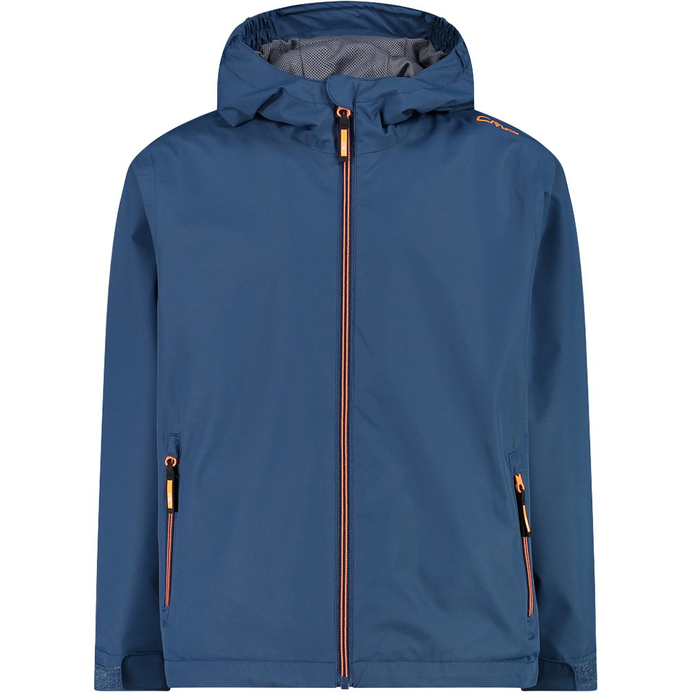 CMP - Fix Hood Regenjacke Kinder bluesteel