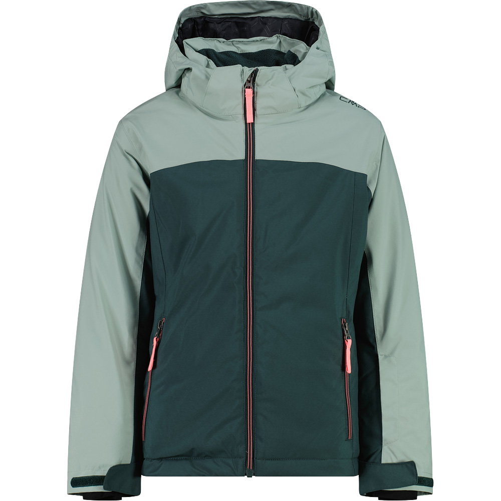 CMP - Snaps Hood Skijacke Mädchen trek green