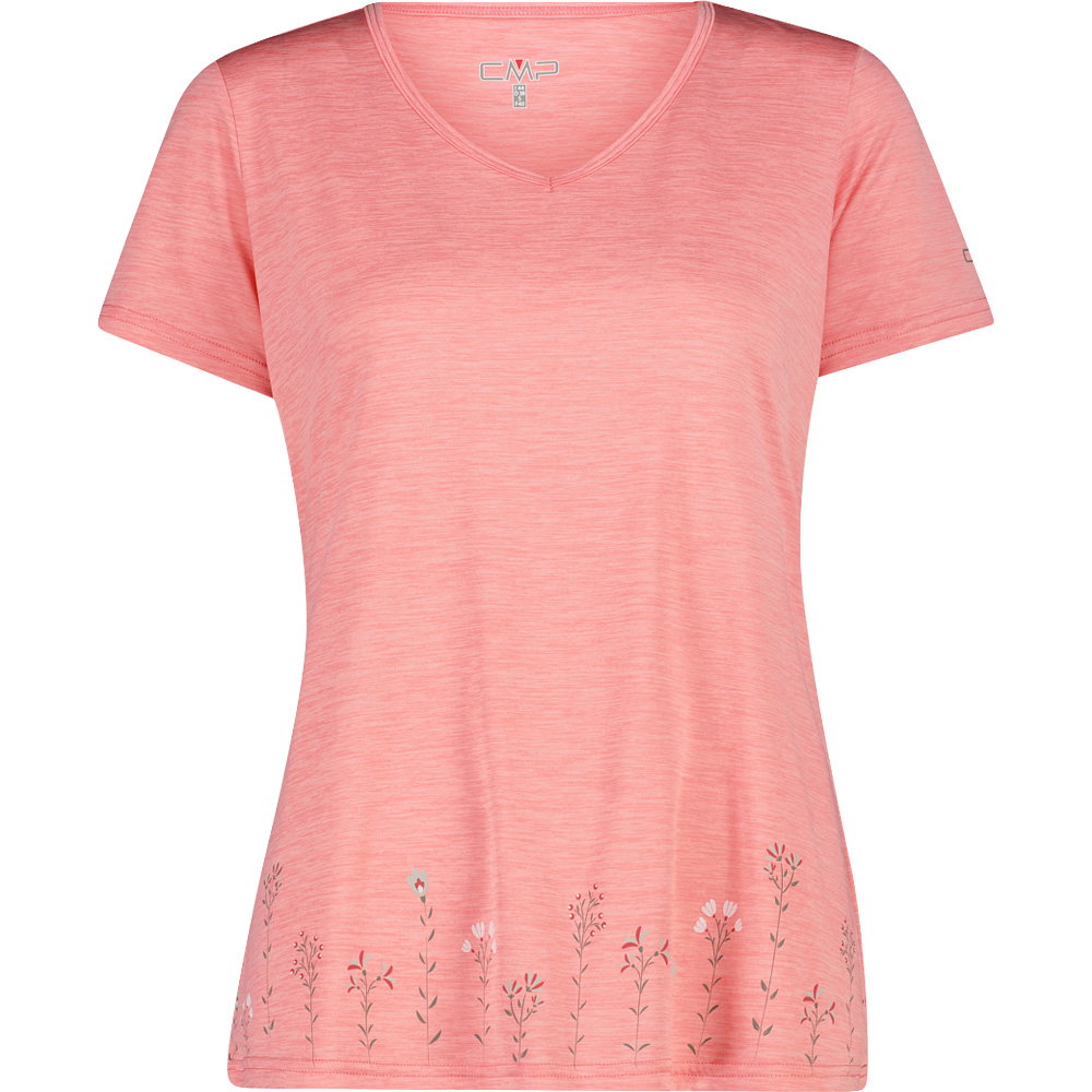 CMP - T-Shirt Damen coral melange
