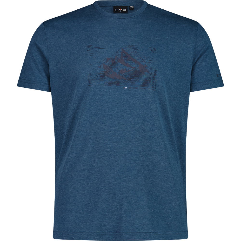 CMP - T-Shirt Herren petroleum melange